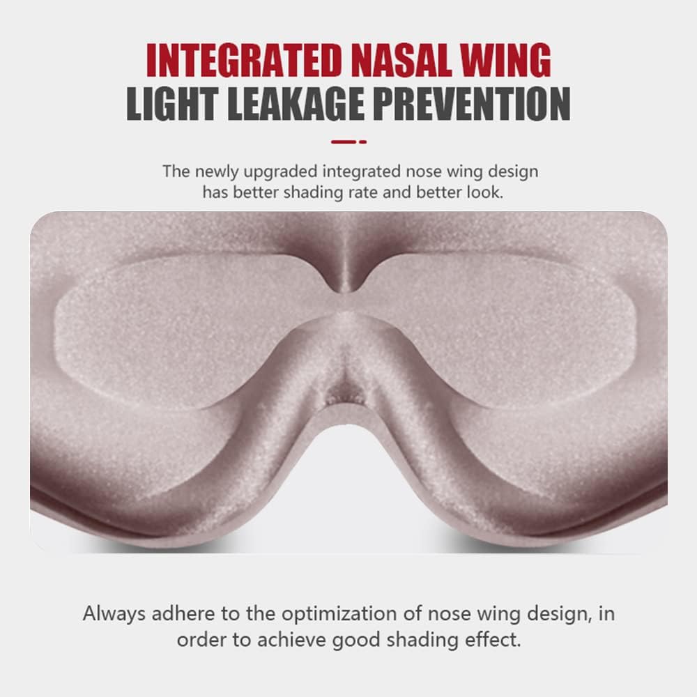 3D Contoured Deep-Fit Sleep Mask