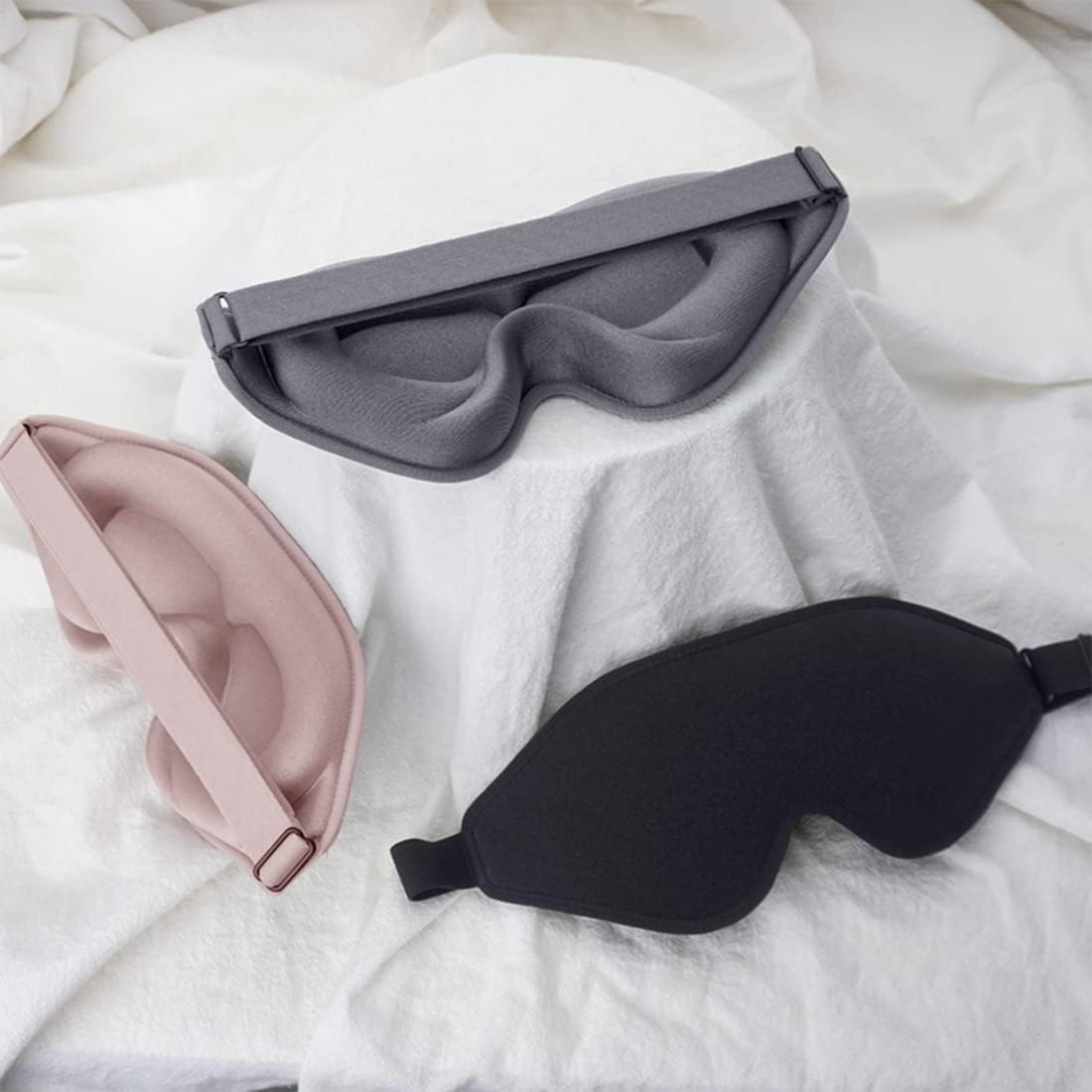 3D Contoured Deep-Fit Sleep Mask