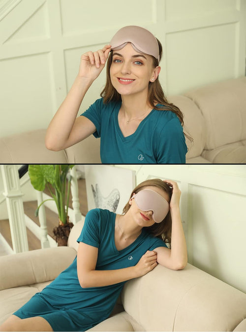 3D Contoured Deep-Fit Sleep Mask