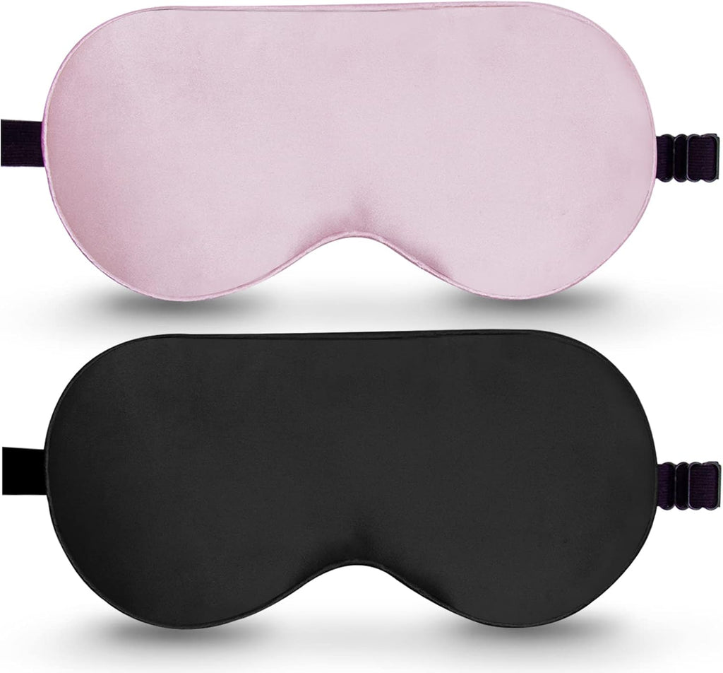 Pure Mulberry Silk Sleep Mask (Pack of 2).