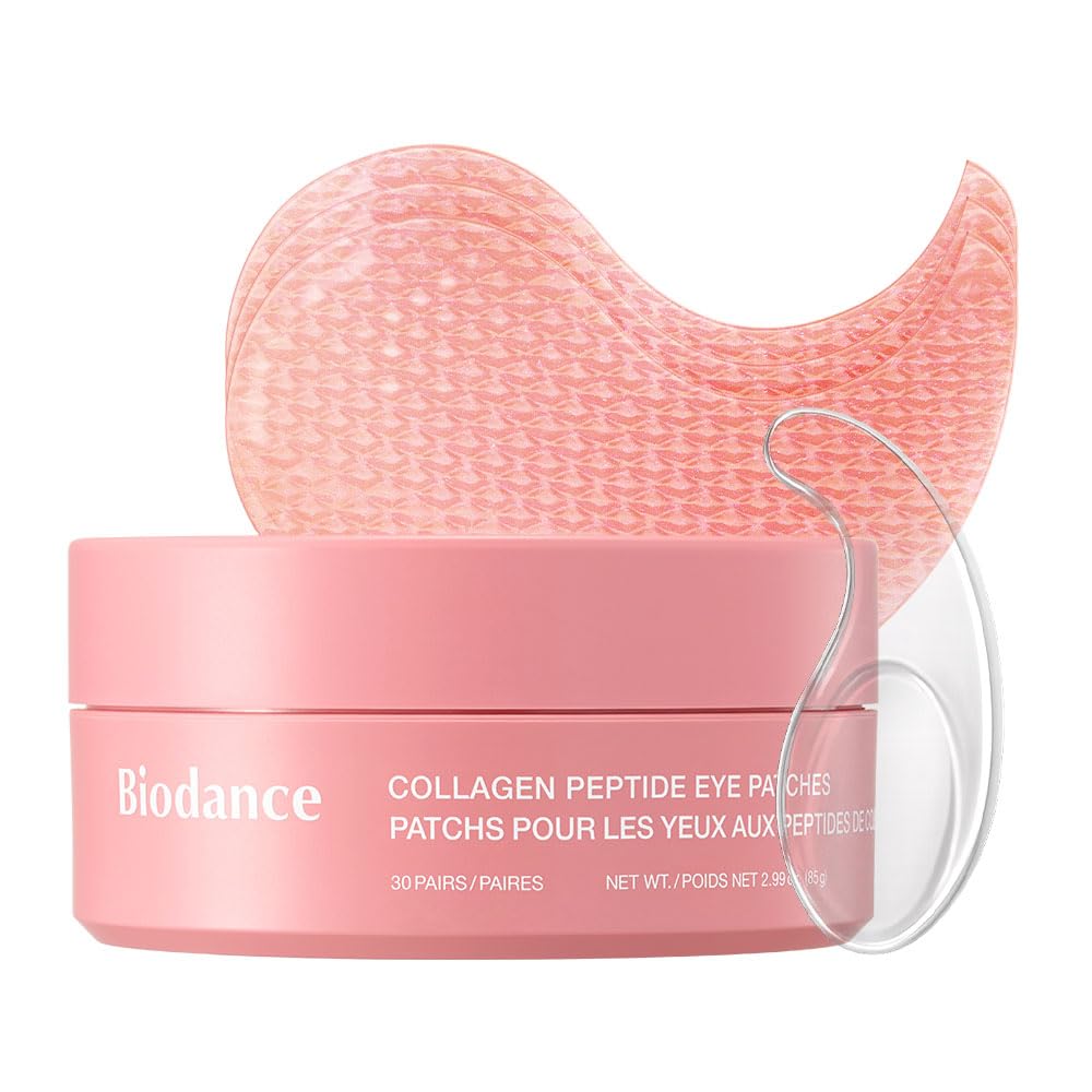 Collagen Peptide Eye Masks — Anti-Wrinkle Patches for the Face and Nasolabial Folds