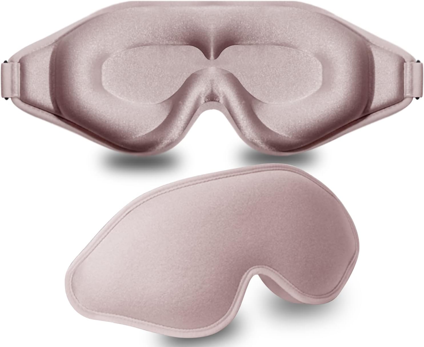 3D Contoured Deep-Fit Sleep Mask