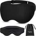 Unisex Sleep Mask — 100% pressure-free, total blackout, with an easily adjustable strap.