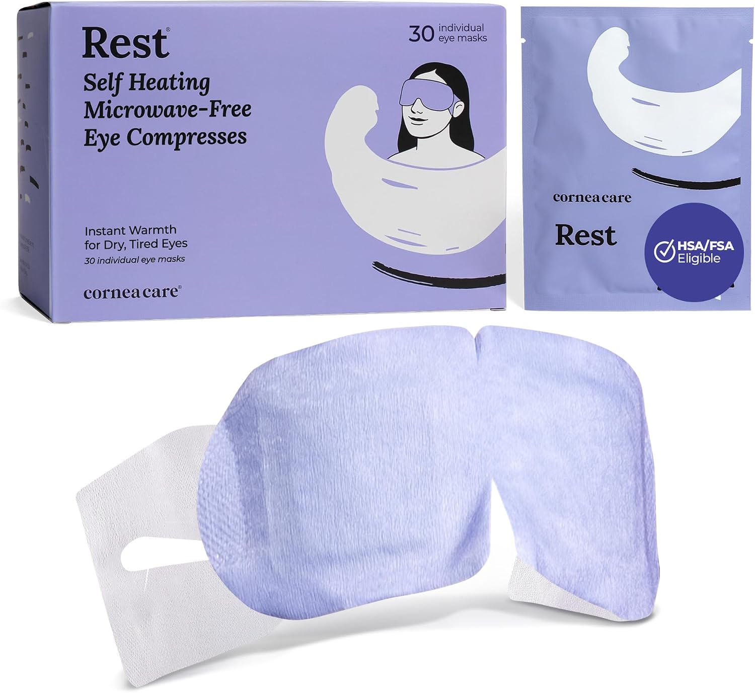 Self-Heating Eye Mask for Dry Eyes | Eye Mask for Rapid Relief of Discomfort