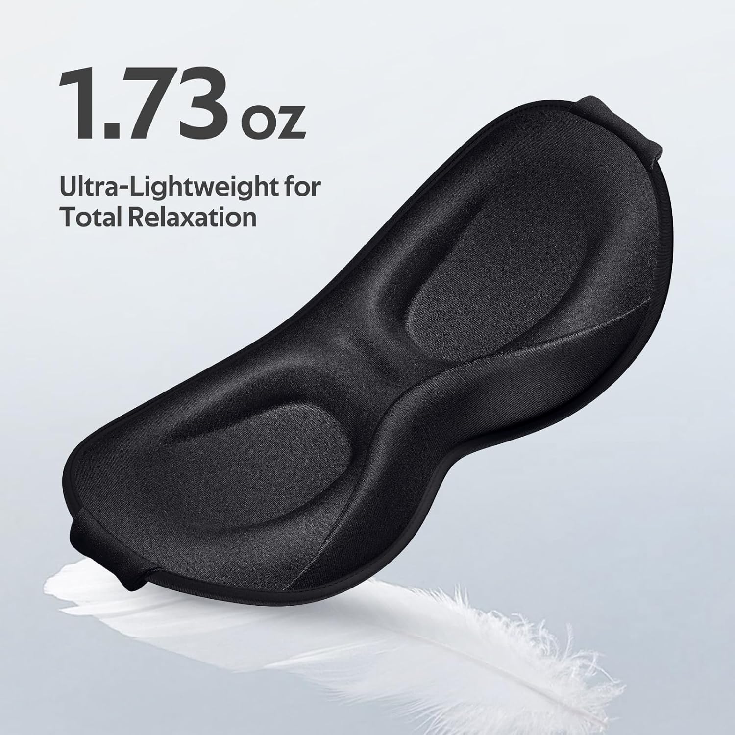 Unisex Sleep Mask — Soft 3D Eye Mask Suitable for Side Sleepers