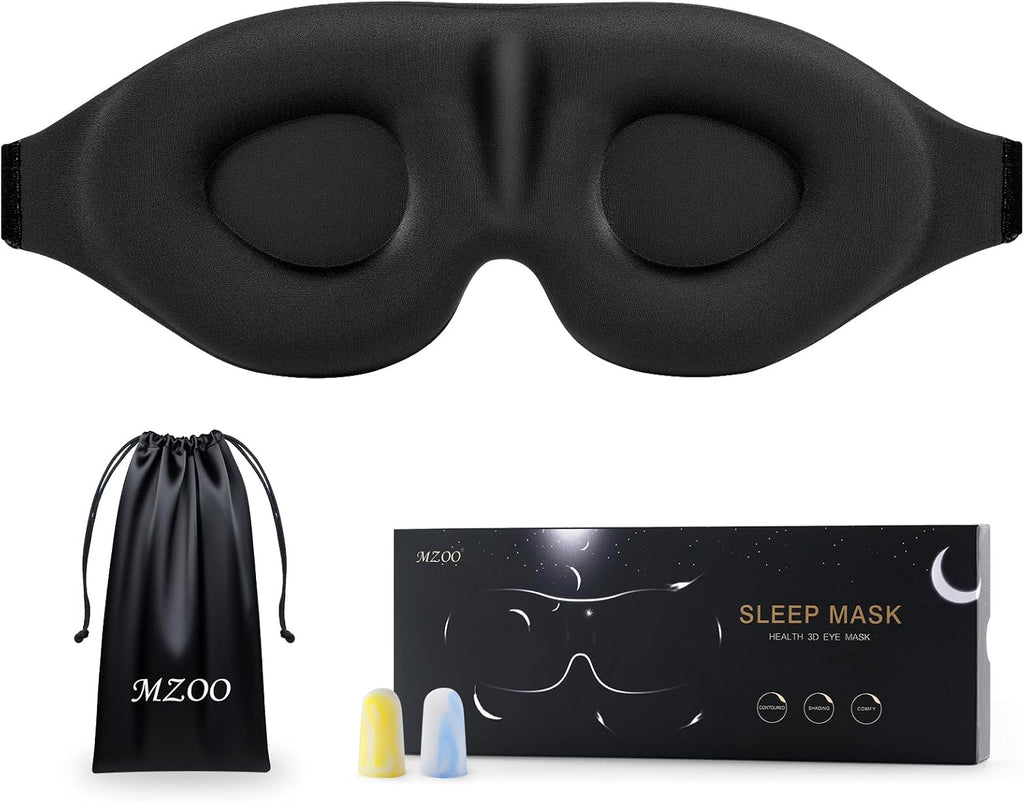 Luxury sleep mask (unisex, suitable for side sleepers).