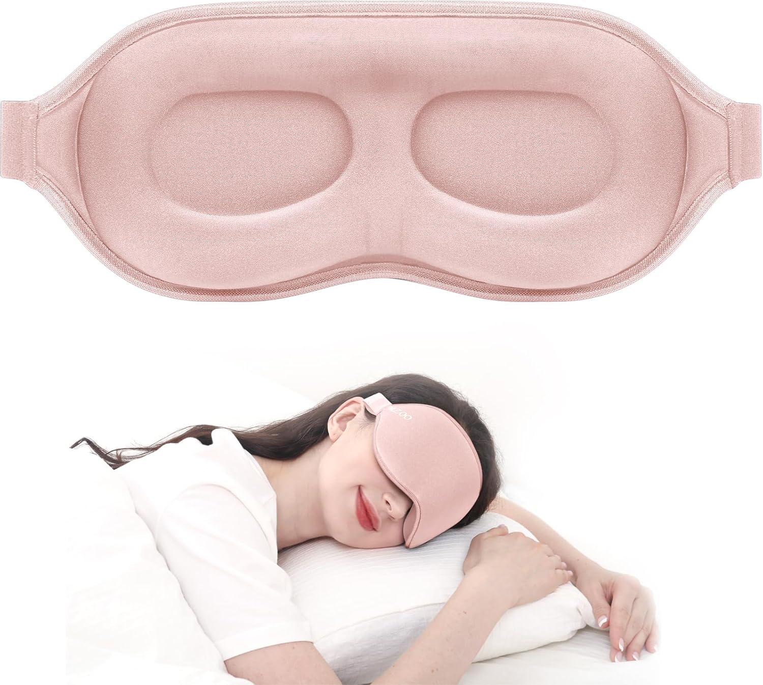 Luxury sleep mask (unisex, suitable for side sleepers).
