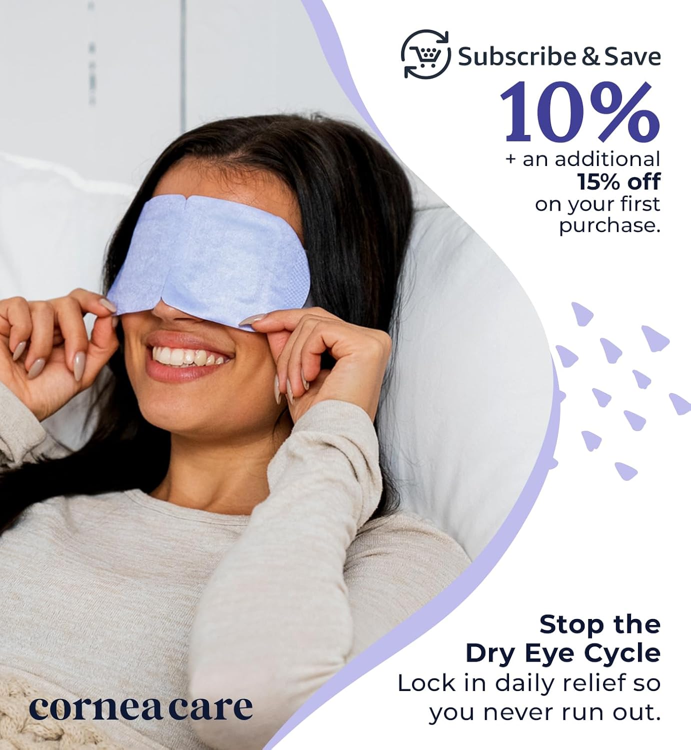 Self-Heating Eye Mask for Dry Eyes | Eye Mask for Rapid Relief of Discomfort