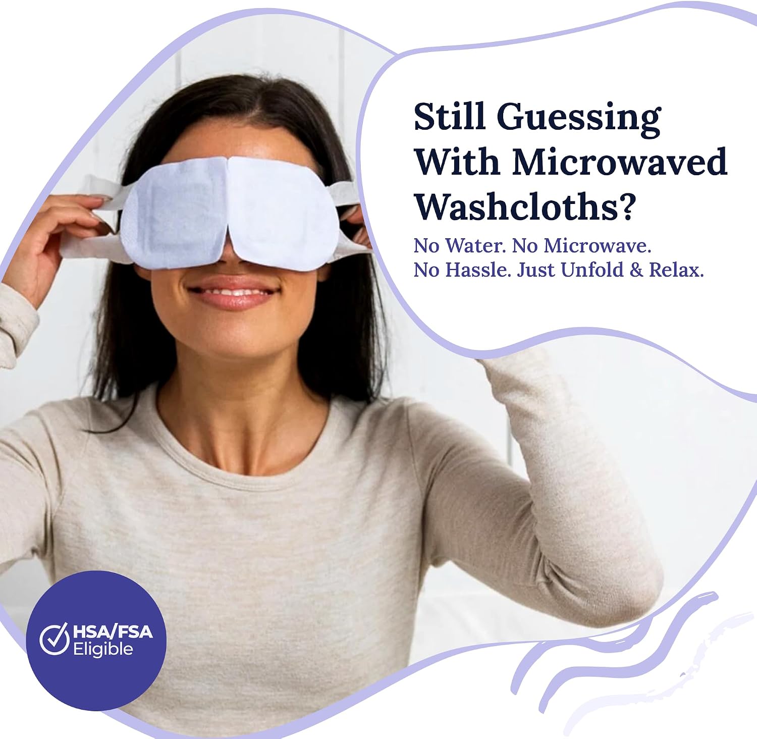 Self-Heating Eye Mask for Dry Eyes | Eye Mask for Rapid Relief of Discomfort