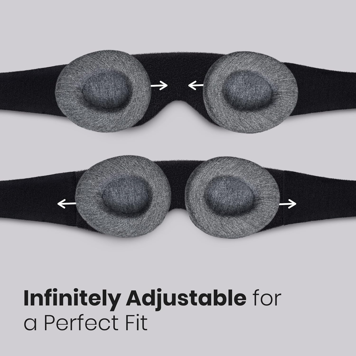 Sleep Mask — Blocks out light completely, helping you achieve deep sleep.