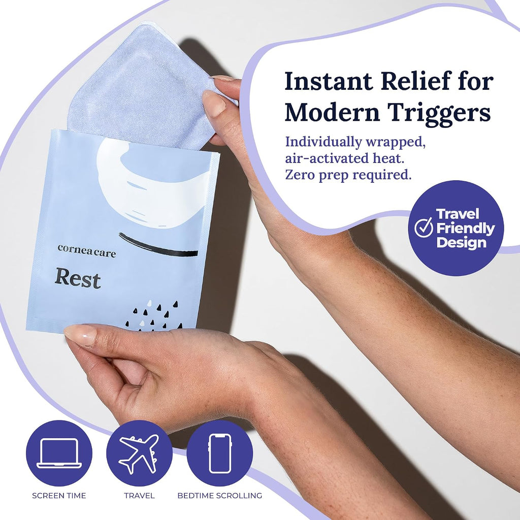 Self-Heating Eye Mask for Dry Eyes | Eye Mask for Rapid Relief of Discomfort